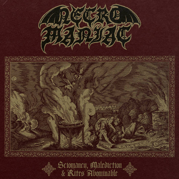 NECROMANIAC - Sciomancy, Malediction & Rites Abominable CD