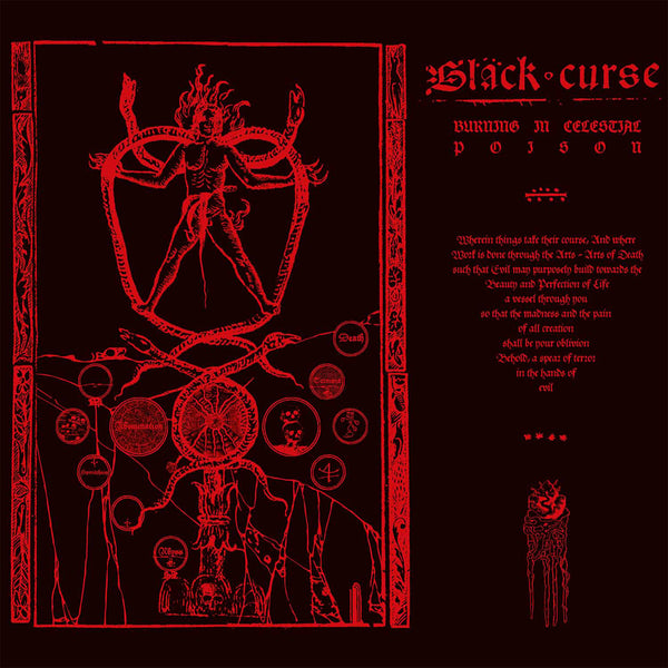 BLACK CURSE - Burning in Celestial Poison LP (PRE-ORDER)