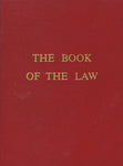 THE BOOK OF THE LAW pb